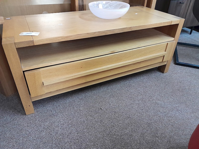 Oak TV unit