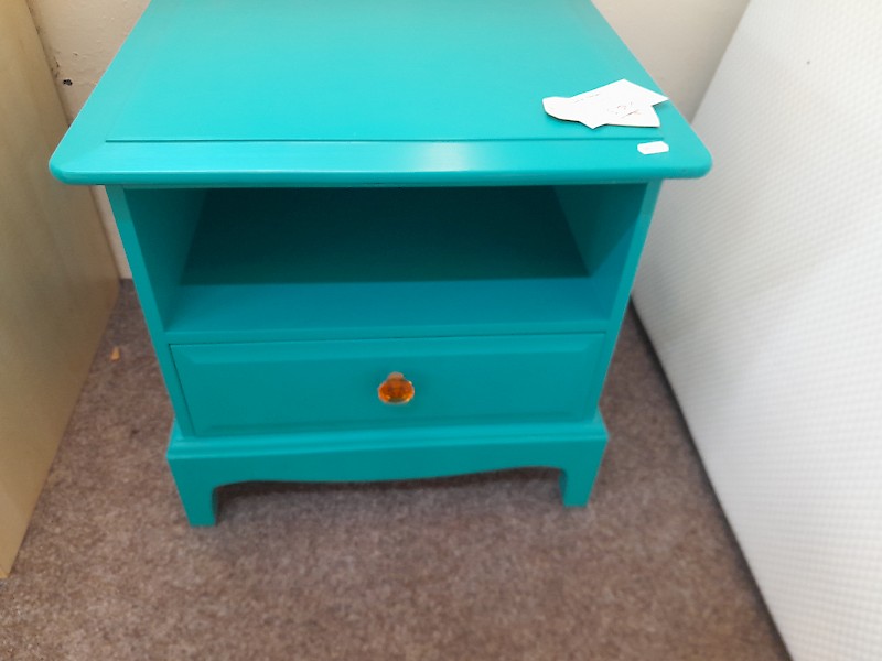 Stag side table painted